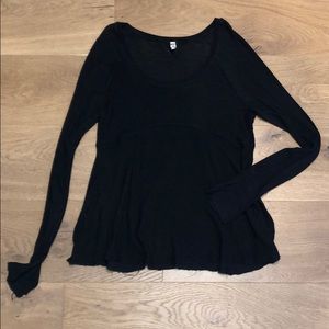 Free people peplum top